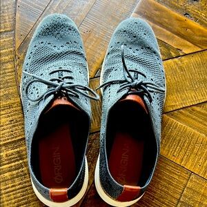 Cole Haan Gray Oxfords